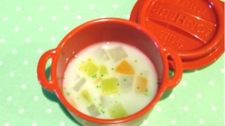 ミルクスープ みそ汁から 離乳食　粉ミルクレシピ