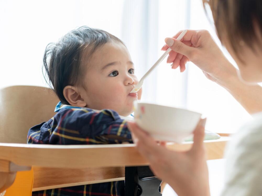 離乳食 初めて　進め方　離乳初期