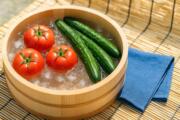 夏野菜 トマトきゅうり　体を冷やす